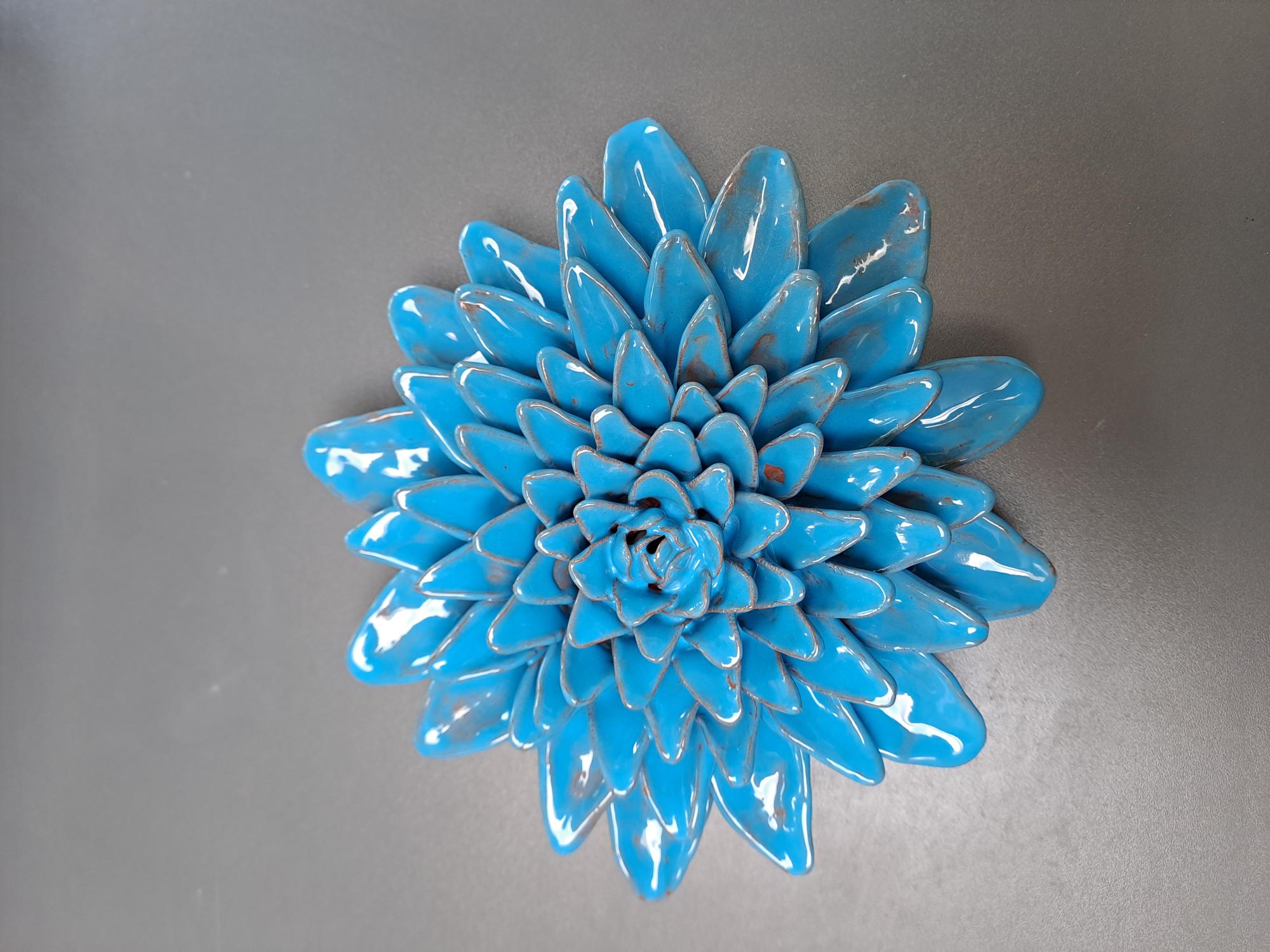 Blauwe bloem